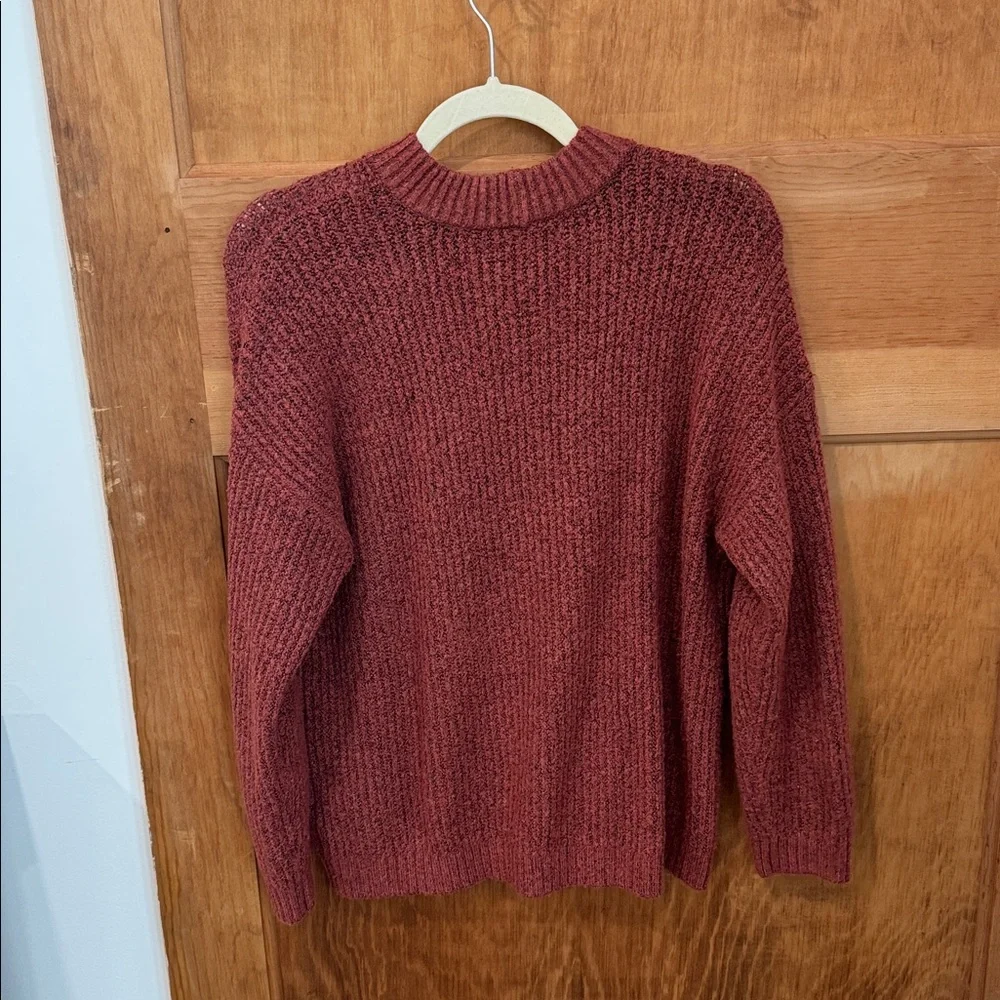 Rust Knit Sweater - Picture 2 of 3